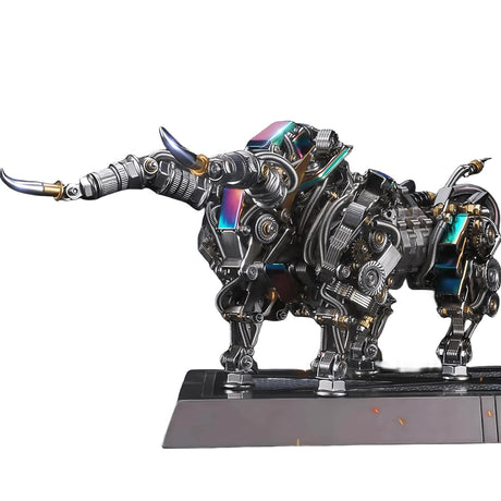 ZUNPINSPACE Adult 3D Metal Puzzles Bison Metal Model Kits 3D Metal Puzzles Mechanical Bulls Building Blocks Difficult DIY Assembly - High-end Gifts for Men ZUNPINSPACE