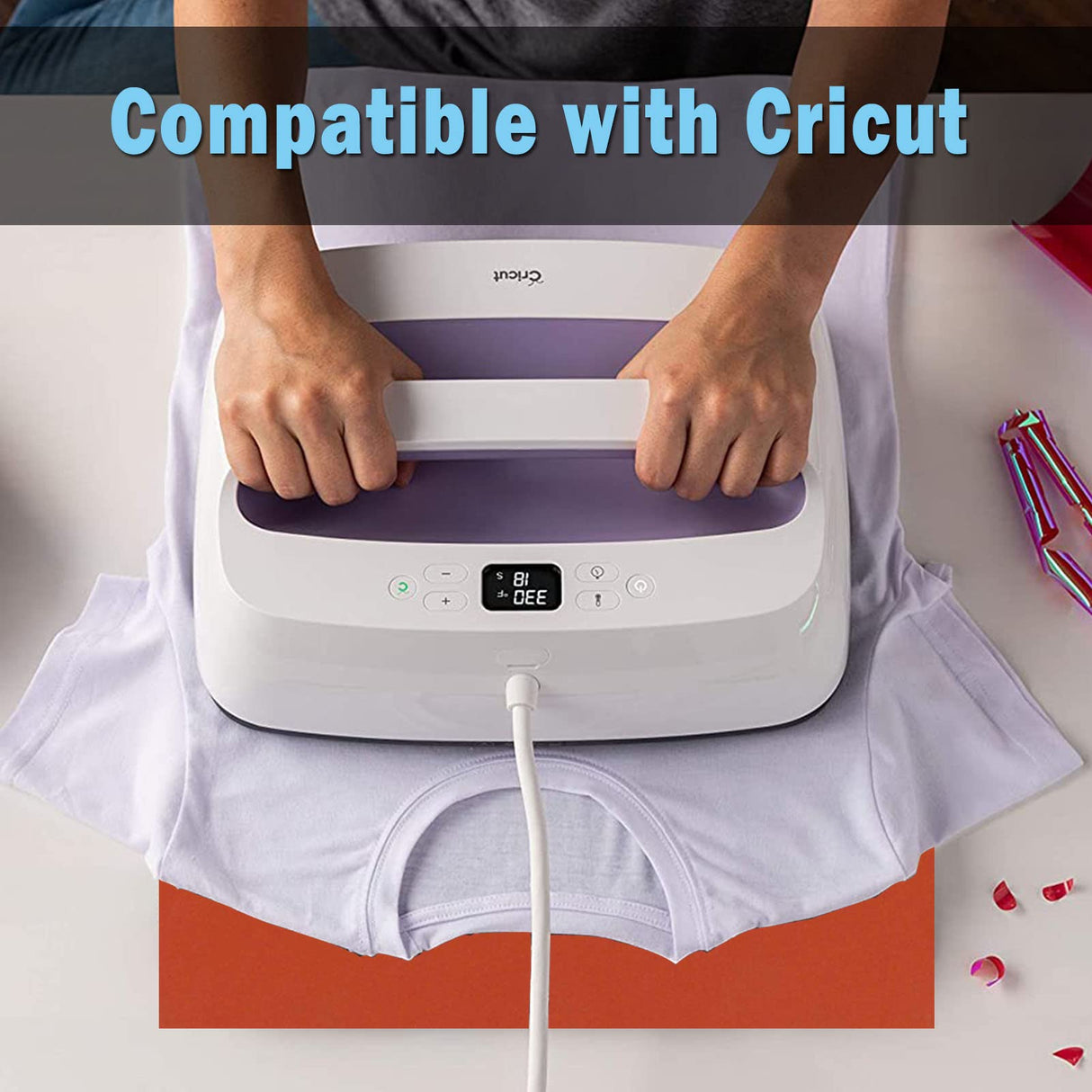 12x15 Inch Silicone Heat Press Mat Pad 0.3 Inch Thickest Sublimation Silicone Mat for Heat Press Machine Flat Heat Transfer Press Replacement Pad HENWASAI