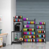 ARTINRACK 3D Printer Stand with Double Layer 3D Printer Filament Storage Rack, TR22 Heavy Duty Mobile Printer Table with Wheels for Studio Office Storage and Organization ARTINRACK