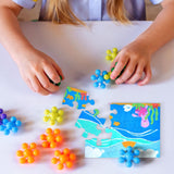 Bright Creations 24 Sheets Blank Puzzles to Draw On Bulk, 5.5 x 4 Inch Jigsaw Puzzle Pieces for DIY, Arts and Crafts Projects Bright Creations