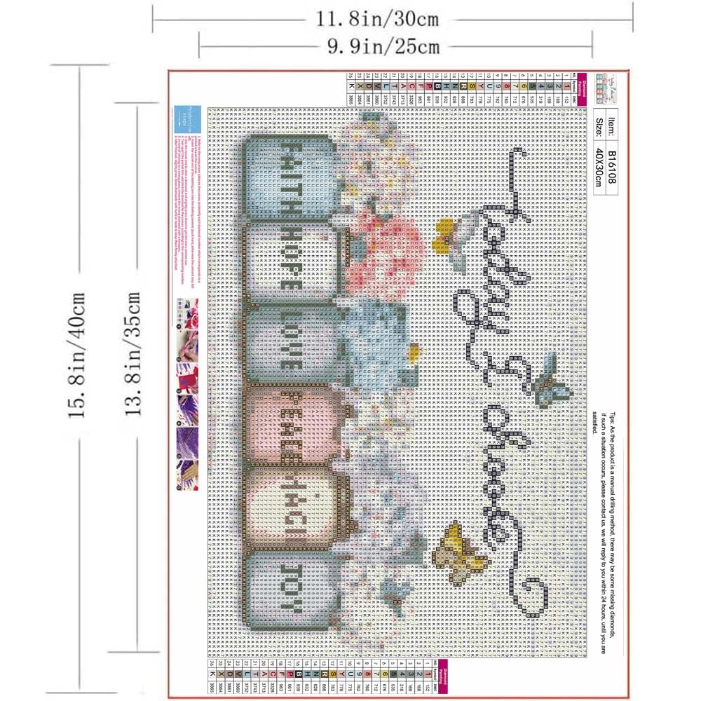 Today I Choose Diamond Painting Kits for Adults Beginners,Inspirational Diamond Art Kits for Adults,Vase DIY Paint With 5D Round Full Drill Diamond Dots Gem Painting for Home Wall Decor 16 X 12Inch ZQEATRY