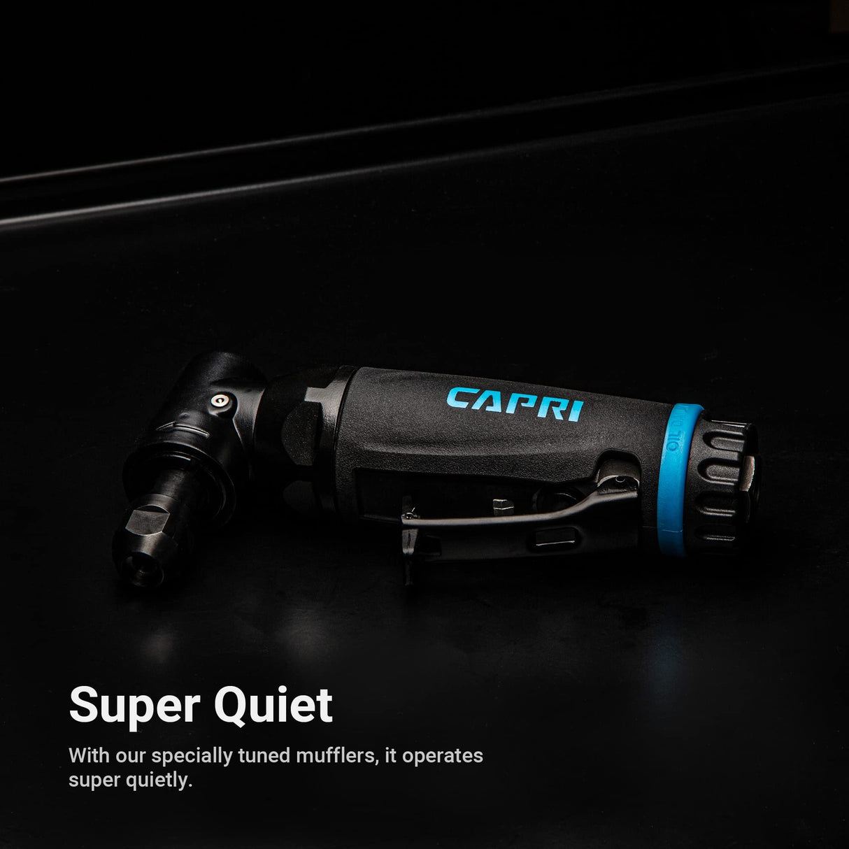 Capri Tools 1/4 in. 1 HP Air Die Grinder Set Capri Tools
