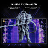 ELEGOO Saturn 4 Ultra 10"12K MSLA 3d Printer, Smart Resin Printer with AI Camera and Mechanical Sensor, 150mm/h Fast Printing, Auto-Leveling, WiFi Cluster Printing, Printing Size 8.62x4.84x8.66 Inches ELEGOO