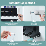 Topline Tackle 2 Set Vertical Fishing Rod Holders for Garage, Wall Mounted Fishing Pole Holders, Fishing Rod Rack for Storage 12 Rods Topline Tackle