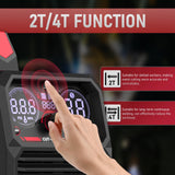 YESWELDER Plasma Cutter 65Amp Non-High Frequency Non-Touch Pilot Arc, Digital Display DC Inverter 110/220V Dual Voltage Blowback Plasma Cutting Machine CUT-65DS PRO YESWELDER