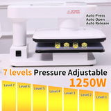 AKEYDIY Swivel Auto Heat Press 15"x15" Heat Press Machine for T Shirts, Professional Sublimation Shirt Press Heat Transfer Machine with Auto Open & Release, Adjustable Pressure & Higher Heating Height AKEYDIY