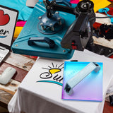 HAWERSI HTV Cooling Block with Handle,Craft Tool for Cooling Vinyl Heat Press,Accessories for Cricut Sublimation Paper,Heat Transfer Vinyl,Sublimation HTV, DTF Film,Iron on Vinyl,Heat Transfer Paper HAWERSI