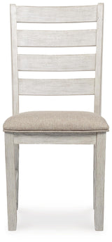 Signature Design by Ashley Skempton Modern Farmhouse Dining Room Chair, 2 Count, Whitewash Signature Design by Ashley
