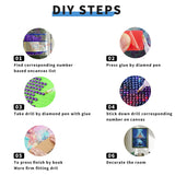 FFPTBNYX 12Pack Diamond Painting Kits for Adults,5D Cartoon Series Diamond Art Kit for Beginners, DIY Paint with Diamonds Round Full Drill Paintings Gem Art for Home Wall Decor 12x16 Inch FFPTBNYX