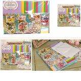 Gigicloud Paper Card Making Kits, Handmade Greeting Card Kits DIY Card Making Material Set Colorful Card Making Set for Birthday, Thanksgiving, Christmas, Baby Shower, 15 Cards + 15 Envelope Gigicloud