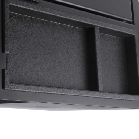 WEILEITE Center Console Gun Safe Pistol Vault Combination Combo Key Lock Handgun Box with 4-Digit Compatible with Toyota Tundra 2014-2021 Replaces 00016-34174 WEILEITE