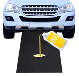 Cheardia 2 Pack Garage Floor Mat, 60 x 36 Inches Oil Spill Mat Under Car with Waterproof Backing, Black Reusable Rubber Mat Garage Mat Oil Mat for Driveway Protects Surfaces Cheardia
