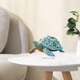 ARPADAMO Diamond Art Tabletop kit for Adult,DIY Diamonds Painting kit,Sea Turtles Diamonds Painting for Adult, 7.8x4.7 inch Acrylic Diamonds Painting Board Kit, Special Crystal Diamond ARPADAMO