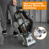 MAXXT Bandsaw with Table Saw, 10 Amp 5 Inch Deep Cut Band Saw with Lightweight Aluminum Base, Variable Speed Handheld Automatic Multipurpose Cut with Wheels Metal Saw, Portable Bandsaws for Metal Wood MAXXT