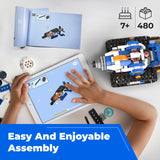 STEM Robot Toy 6-in-1 Robot Building Kit for Boys Age 8-12, APP Remote Control STEM Coding Toys, Educational Robotics Gifts for Boys Girls Kids Ages 7 8 9 10 11 12 (480 Pieces) Apitor