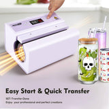 WHUBEFY Tumbler Heat Press Machine, Auto Mug Press Machine for 30oz 20oz, Automatic Press & Release, Sublimation Skinny Tumbler Glass 11-16oz Mugs, Heat Transfer for Tumblers,halloween Gift Cups, Mugs Whubefy