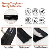 Gaahing Garage Door Bottom Seal Strip, 9.8ft Replacement Weather Stripping, Impact Buffer Sealing Weatherstrip, Fits 5/16" T-End Double Track Gaahing