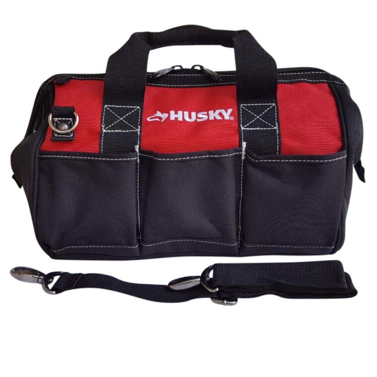 Husky 15 Inch Contractor's Multi-Purpose Water-Resistant Tool Bag Husky