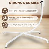 Chihee Egg Chair with Ultra Strong Stand and Cushion Foldable Wicker Rattan Hanging Chair Swing Chair Indoor Outdoor Patio Lounging Chair Hammock Chair 330 lbs Capacity Balcony Porch Bedroom Garden Chihee