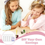 SPOKKI 180 Pieces Sublimation Keychain Blanks Bulk, Double Side Heat Transfer Sublimation Ornament Blanks Blanks, 60 Sets Keychain Rings and Jump Rings for DIY Keychain Crafting (Rectangle) SPOKKI