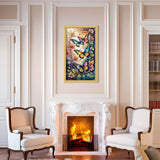 Ycydilirab Butterfly Diamond Painting Kits for Adults-Diamond Art Kits Full Drill,Butterfly Gem Painting Crafts for Adults Home Wall Decor,DIY 5D Gem Art Butterflys Perfect for Relaxation 12x20inch Ycydilirab