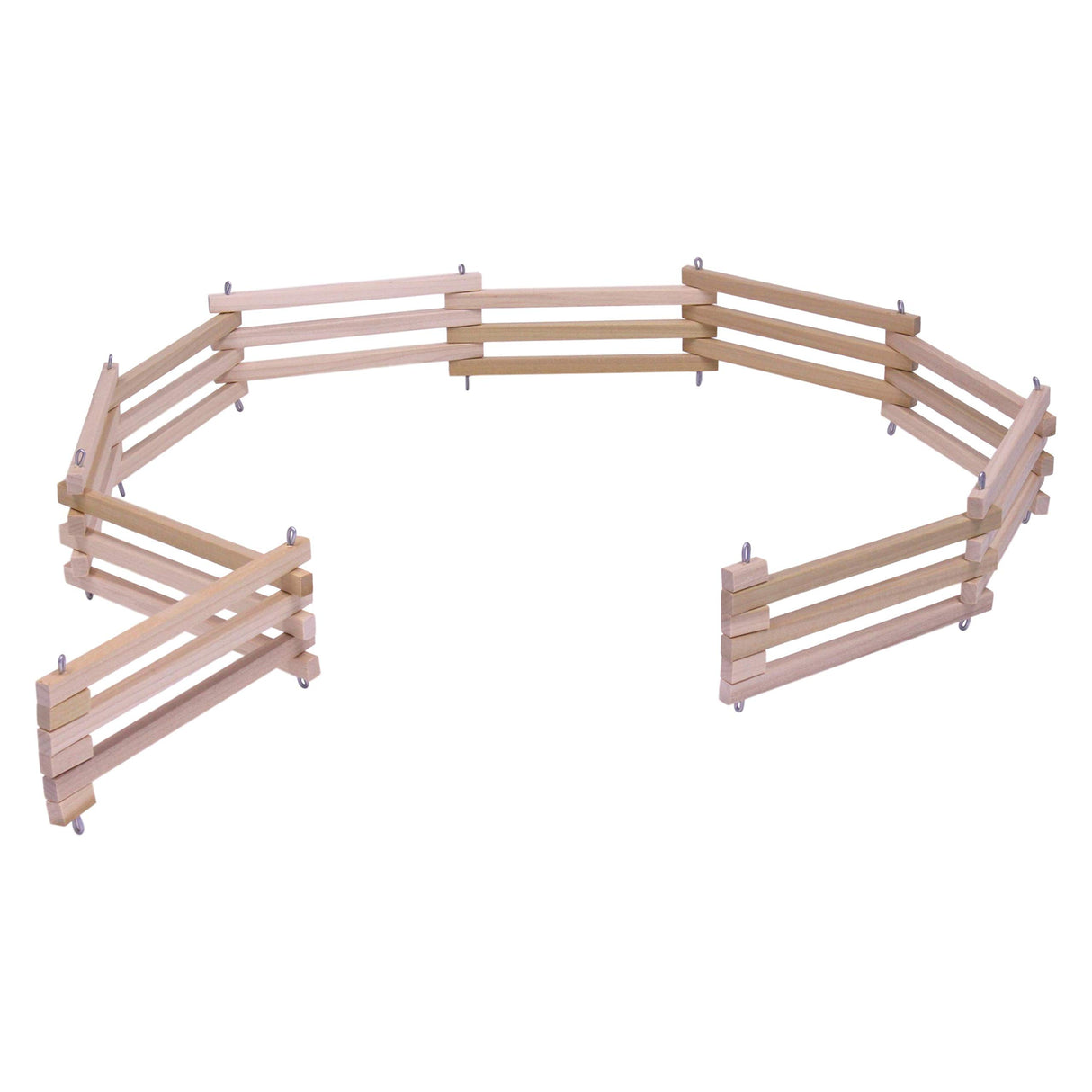 Wooden Folding Corral Fence Toy, Amish-Made AmishToyBox.com