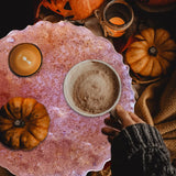 2 Size Large Silicone Tray Molds with Handles Molds 13 Inches Round Big Tray Resin Mold Irregular Geode Coasters Jewelry Plates Mold for Epoxy Resin Casting Art Craft Supplies Wehous