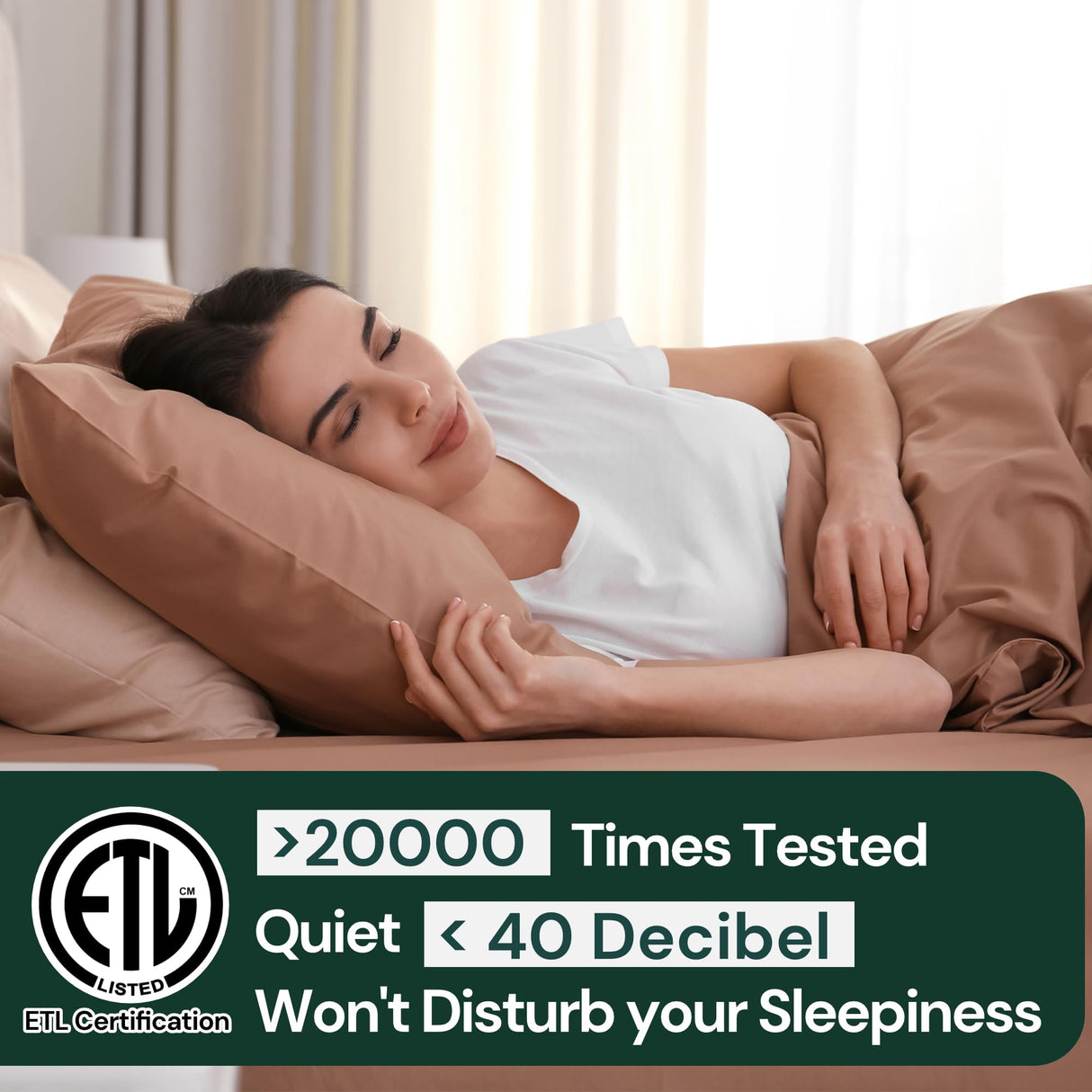 SunsGrove California King Adjustable Bed Frame with Wireless Remote, Zero Gravity, Head & Foot Incline, Anti-Snore, Memory Presets, Quiet Motor, Electric Bed with Adjustable Leg Heights SunsGrove