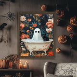 Reivworl Halloween Paint by Numbers Kit for Adults Beginners, Ghost Paint by Numbers, Adult Paint by Number Kits for Gifts and Home Wall Decor 16x20Inch Reivworl