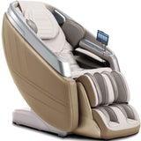 iBooMas P03 2025 4D Zero Gravity Massage Chair,APP Control Massage Chairs Full Body with SL Track,Touch Screen Navigation,Yoga Stretch,Foot Roller,Heat,Airbags,Wireless Charger (Beige) iBooMas