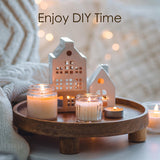 CHILLFLAME Soy Wax Flakes, Natural Candle Wax, Organic Soy Wax for Candle Making from Farm, No Harmless, Additives, and Pure (5 lb) CHILLFLAME