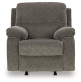 Signature Design by Ashley Scranto Modern Manual Rocker Recliner, Gray Signature Design by Ashley