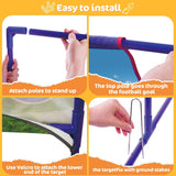 VATOS Axe Throwing Game Set Axe and Star Throwing Target Fun Backyard Indoor Outdoor Sport Party Play Game Toys for Kids Adults Birthday Gifts for 3 4 5 6 7 8 9 10 11 12 Year Old Boys Girls VATOS