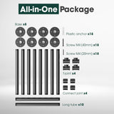 Yes4All Metal Table Legs 30 inch Height, Industrial Pipe Metal Table Legs, Desk Legs for Dining Table, Desk, Set of 2 Yes4All