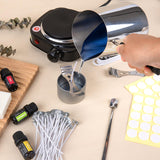 SAEUYVB Candle Making Kit, Complete Candle Making Kit for Adults, DIY Starter Soy Candle Making Supplies/Kit, DIY Arts & Crafts Kits Perfect as Home Decorations SAEUYVB