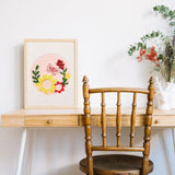 Fanmayhe Punch Needle Kit, Punch Needle Kits Adults Beginner, Embroidery Kit for Beginners Adults and Kids Include Embroidery Cloth with Pattern Thread Needle Threading Tool Instruction Fanmayhe