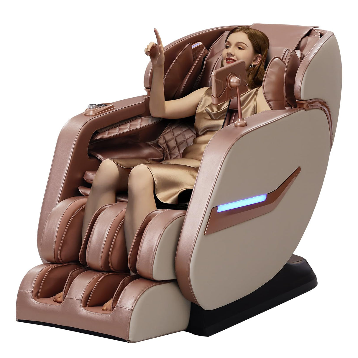 4D Massage Chair Full Body,Zero Gravity Massage Chair with Heat and Foot Massage Advanabd