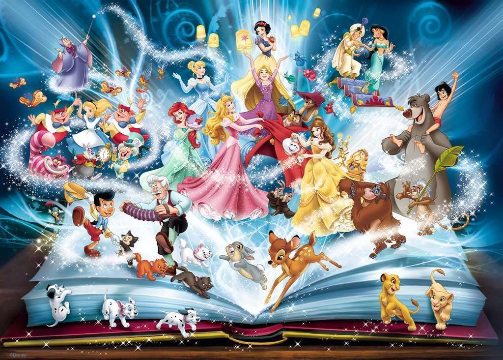 Ravensburger Disneys Magical Book of Fairytales Jigsaw Puzzle (1500 Piece) Ravensburger
