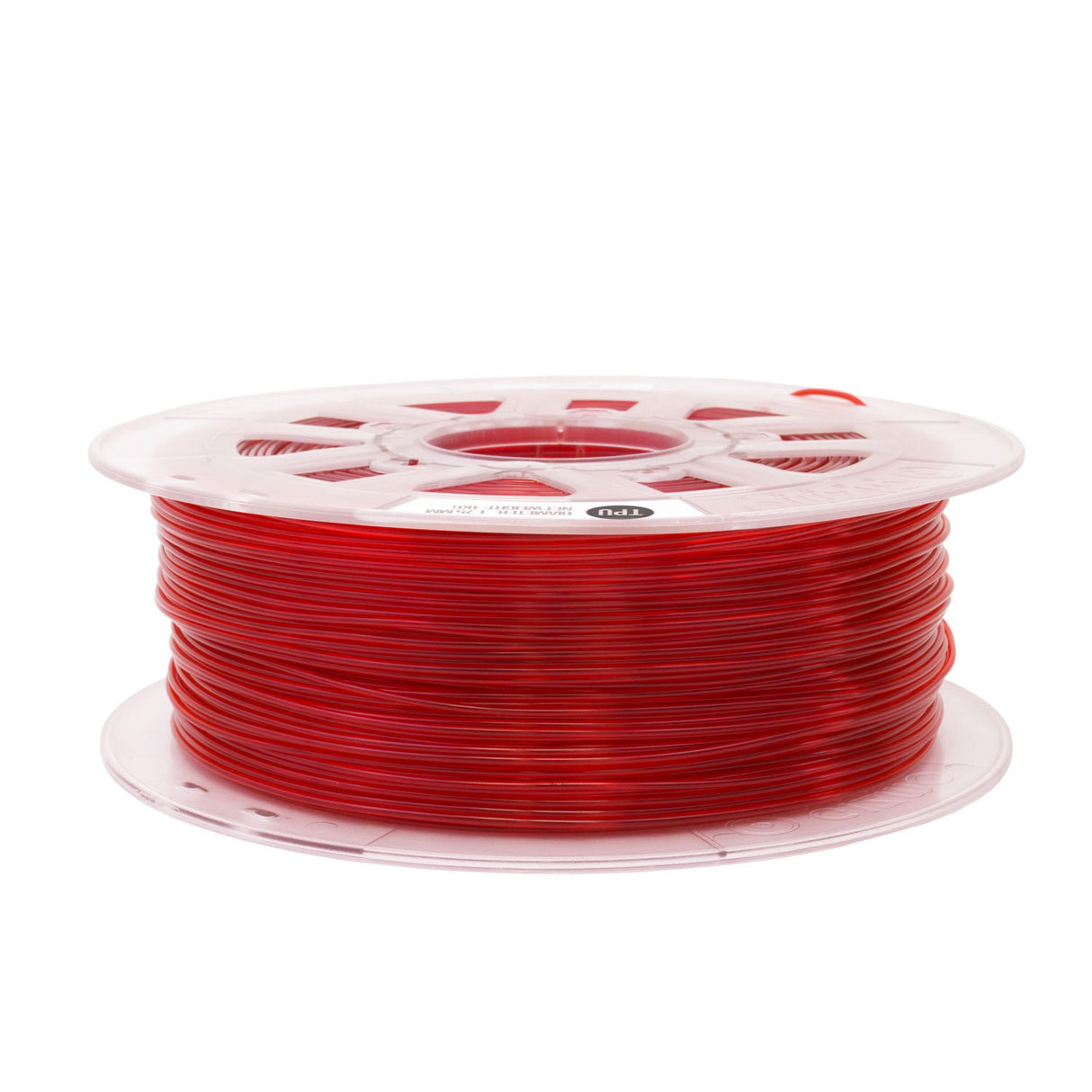 Gizmo Dorks 1.75 mm Flexible Filament (TPU), 1 kg for 3D Printers, Red Gizmo Dorks