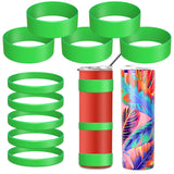 Silicone Bands for Sublimation Tumbler - Elastic Sublimation Paper Holder Ring Bands Prevent ghosting Sublimation Tight-Fitting Heat-Resistant for Tumbler Sublimation Accessories Palksky