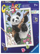 Ravensburger Playful Panda Paint by Numbers Kit for Kids - 20261 - Painting Arts and Crafts for Ages 9 and Up Ravensburger