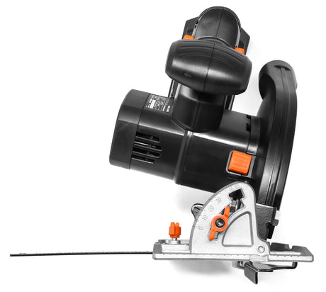 WEN Cordless Circular Saw, 6.5-Inch Blade with 20V Max 4.0 Ah Lithium-Ion Battery and Charger (20625) WEN