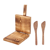 Restokki Tortilla Press Wood Multifunction Nonslip Wooden Handle Fine Workmanship Dough Pressing Tool Restokki