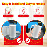 Reprapper Polypropylene PP Filament, Semi-Flexible Ultra Tough Filament 1.75mm 3D Printer Filament for 3D Printing (± 0.03mm) 2.2lb (1kg), 5pcs Build Sheet Included, White RepRapper