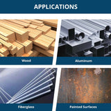 Benchmark Abrasives 1” X 150’ Shop Roll Emery Cloth Sandpaper Roll, Aluminum Oxide Sand Paper for Wood Furniture, Metal Polishing, Sanding, Automotive, Plumbing, Finishing - 240 Grit Benchmark Abrasives