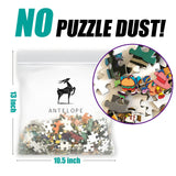 Antelope - 1000 Piece Puzzle for Adults, Drive-in Movie Jigsaw Puzzles 1000 Pieces - 1000 Pieces High Resolution, Matte Finish, Smooth Edging, No Dust Puzzle ANTELOPE