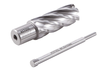 ACTOOL 15/16" Diameter × 2" Depth of Cut HSS ANNULAR Cutter with 3/4'' Weldon Shank ACTOOL