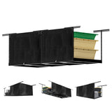 Laklinlin Ceiling Storage Racks Cover,Overhead Garage Storage Rack Cover For Adjustable Garage Storage Rack.(2 Pack) Laklinlin