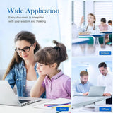 Valuetoner 260XL and 261XL Ink Cartridges Combo Pack Replacement for Canon 260 and 261 Ink Cartridges PG-260 CL-261 Work with Canon TS6420a TS6420 TS6400 TR7020 TR7020a TS5320 (1 Black, 1 Tri-Color) Valuetoner