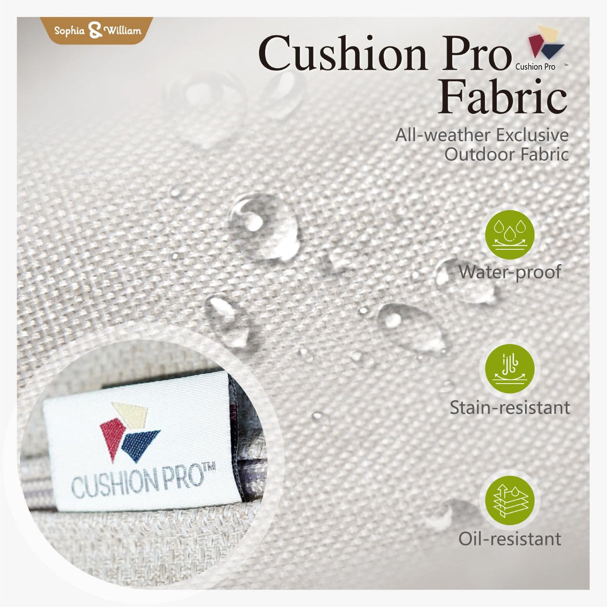 Sophia & William Half-Moon Patio Furniture Set, Curved Outdoor Sofa for 8 with Coffee Table, Wicker Sectional Sofa Outdoor Conversation Sets,Beige Sophia & William